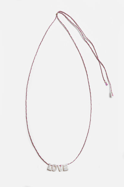 Kette Love in Pink LurexSorbet Island x Anita Hass - Anita Hass