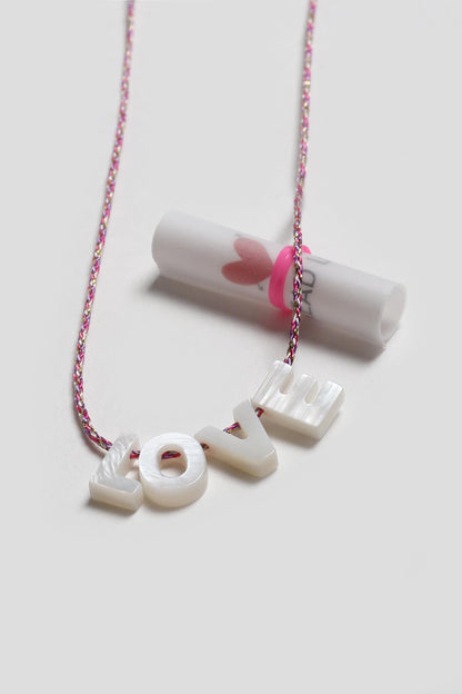 Kette Love in Pink LurexSorbet Island x Anita Hass - Anita Hass