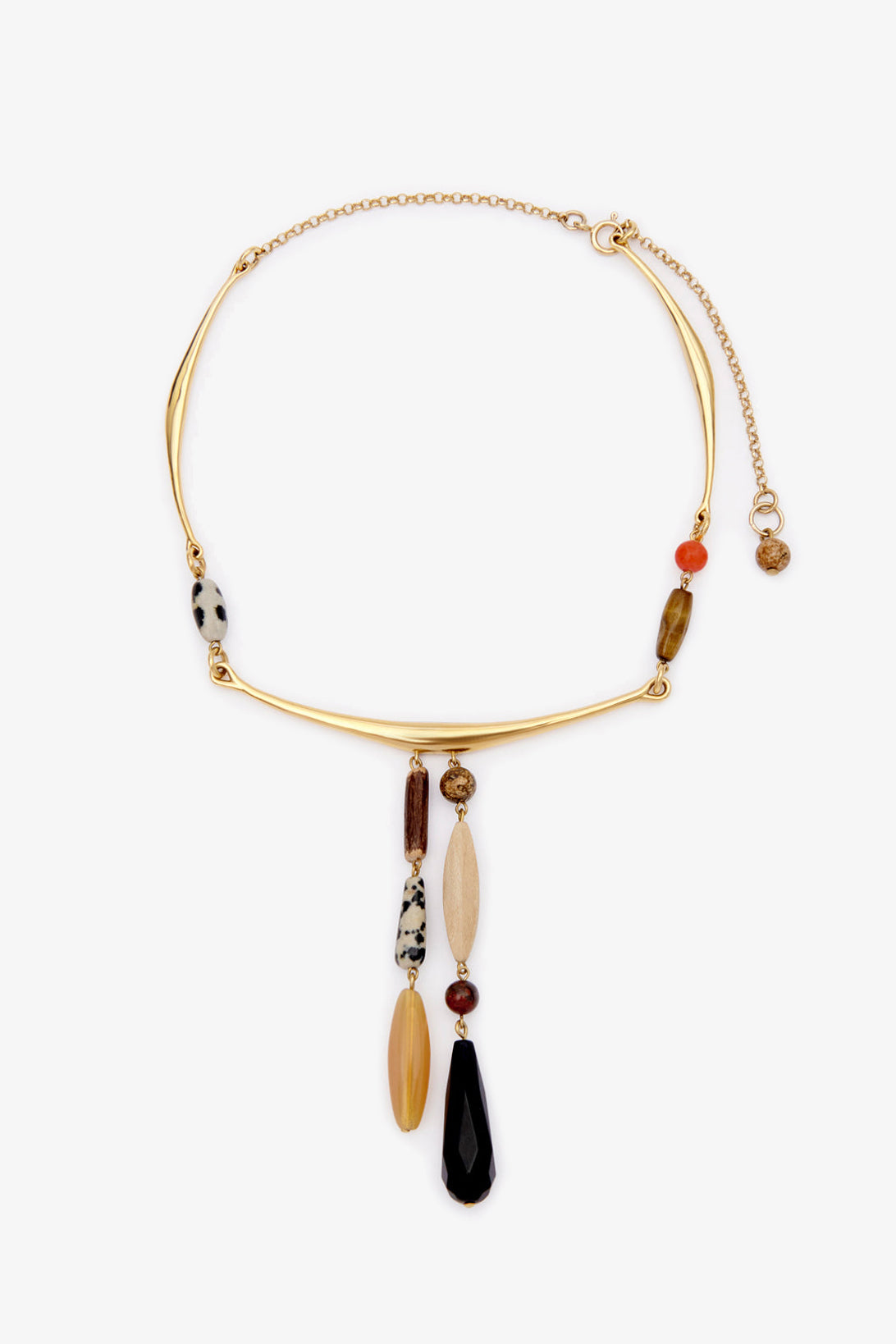 Mahi halsketting in Naturel