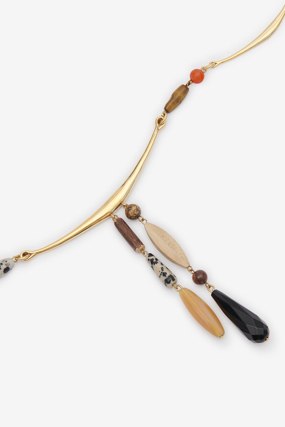 Mahi halsketting in Naturel