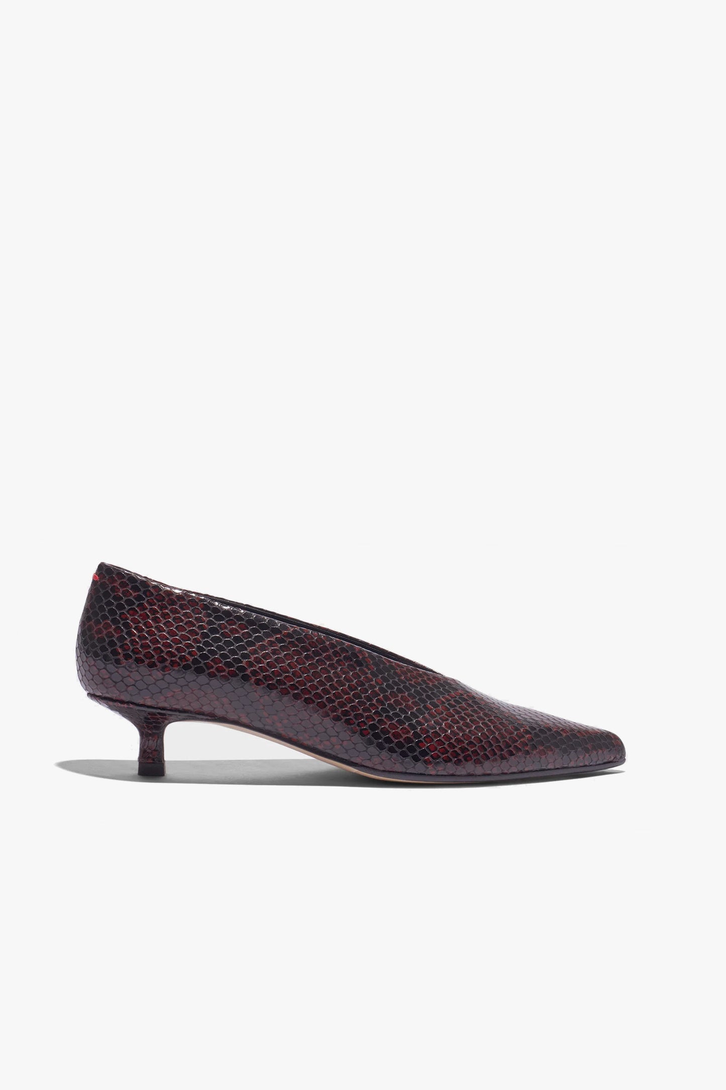 Kitten Heel Clara in Snake Port Aeyde