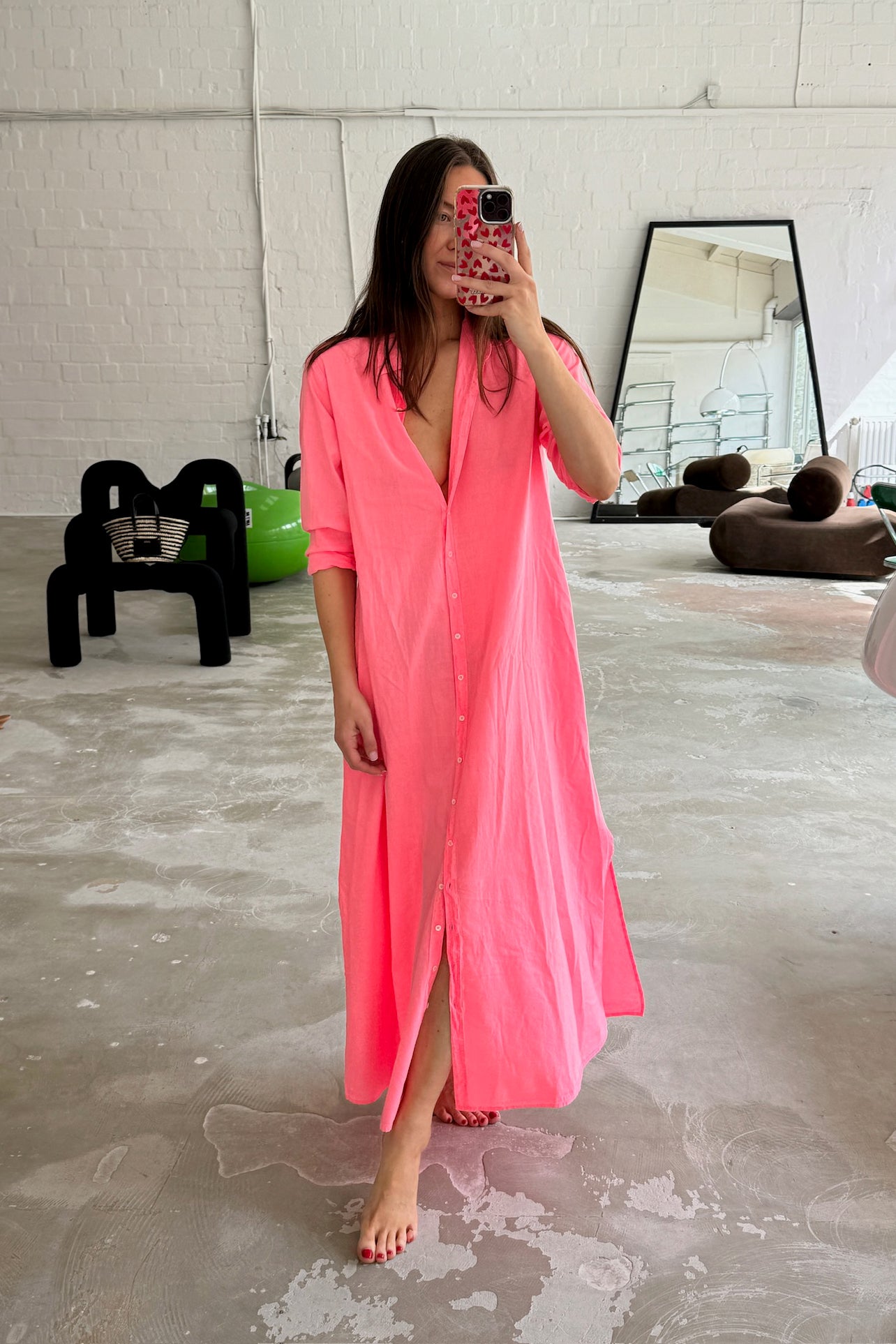 Kleid Boden in Neon PinkXirena - Anita Hass