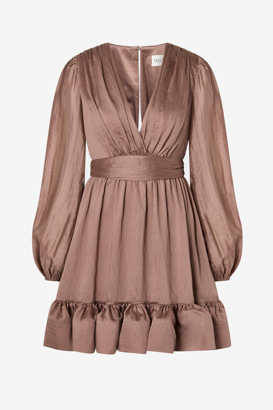 Jadie dress in taupe