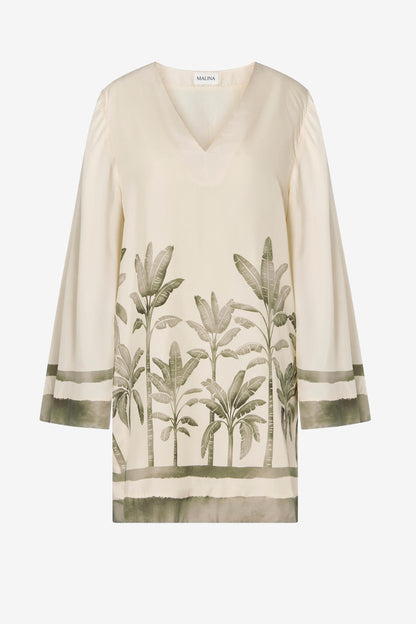 Leonella dress in Palm