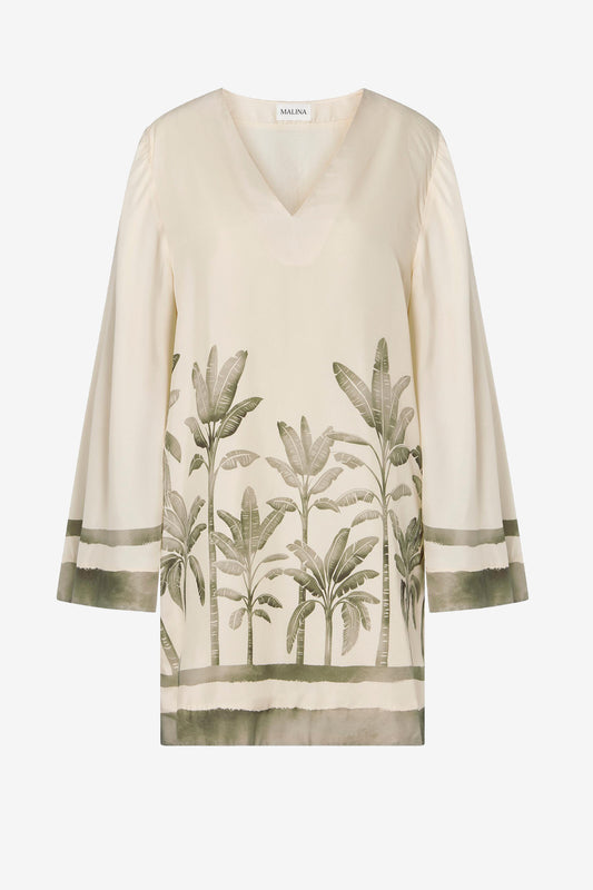 Leonella dress in Palm