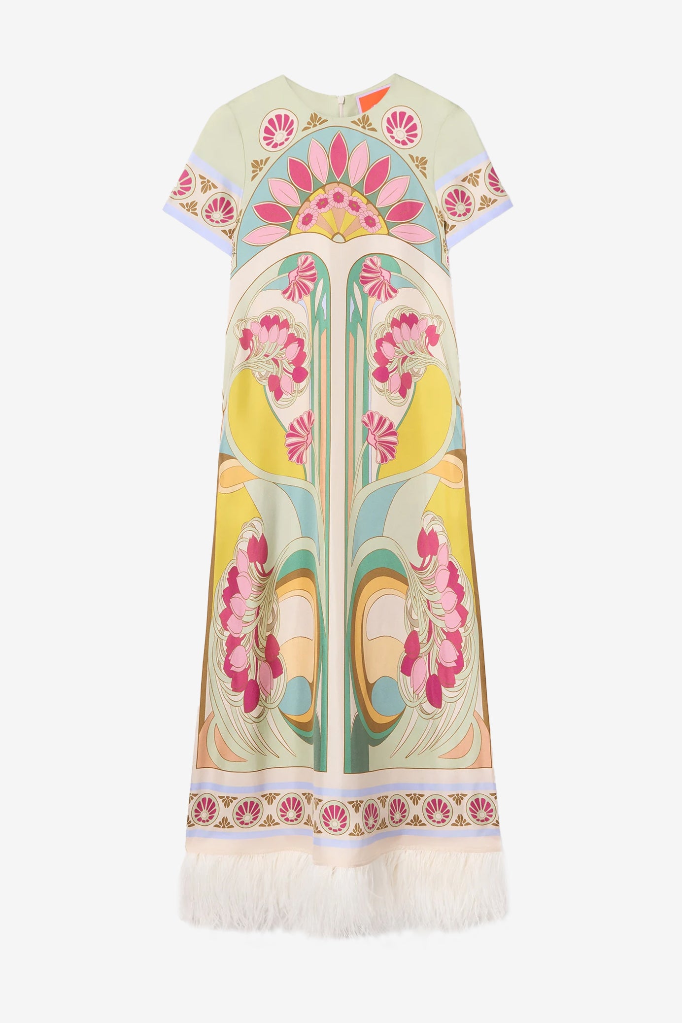 Kleid Swing Feather in Tulip Placée GreenLa Double J - Anita Hass