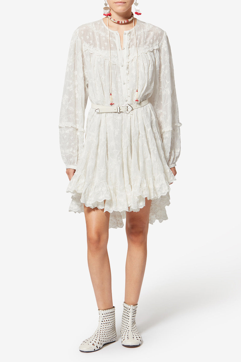 Kleid Zame in WhiteIsabel Marant - Anita Hass