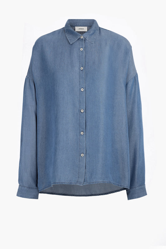 Bluse Lyon in Denim BlueLadneri - Anita Hass