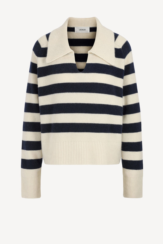 Pullover Colette in Ivory/NavyLadneri - Anita Hass