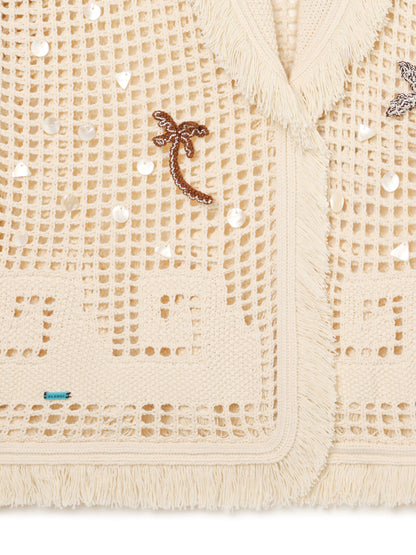 Cardigan Where The Waves Begins in SandAlanui - Anita Hass