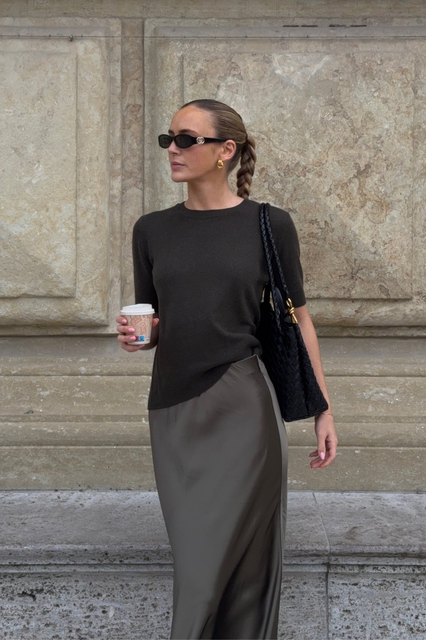 Strickshirt 90 in Sumac GreenLadneri - Anita Hass