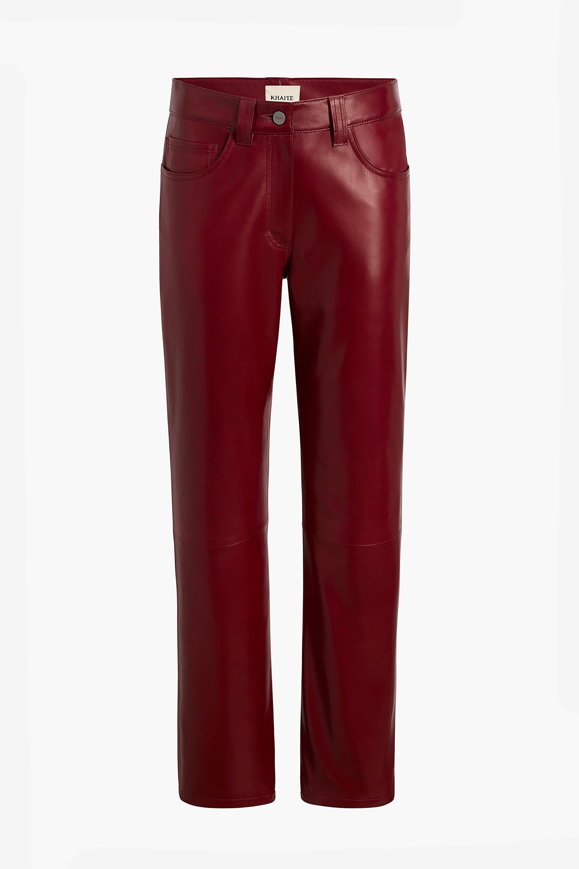 Lederhose Callum in GarnetKhaite - Anita Hass