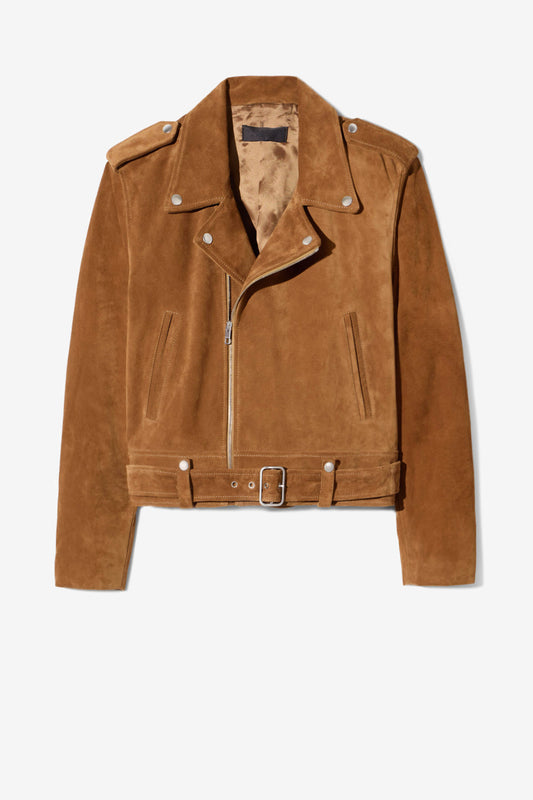 Evel leather jacket in Martora