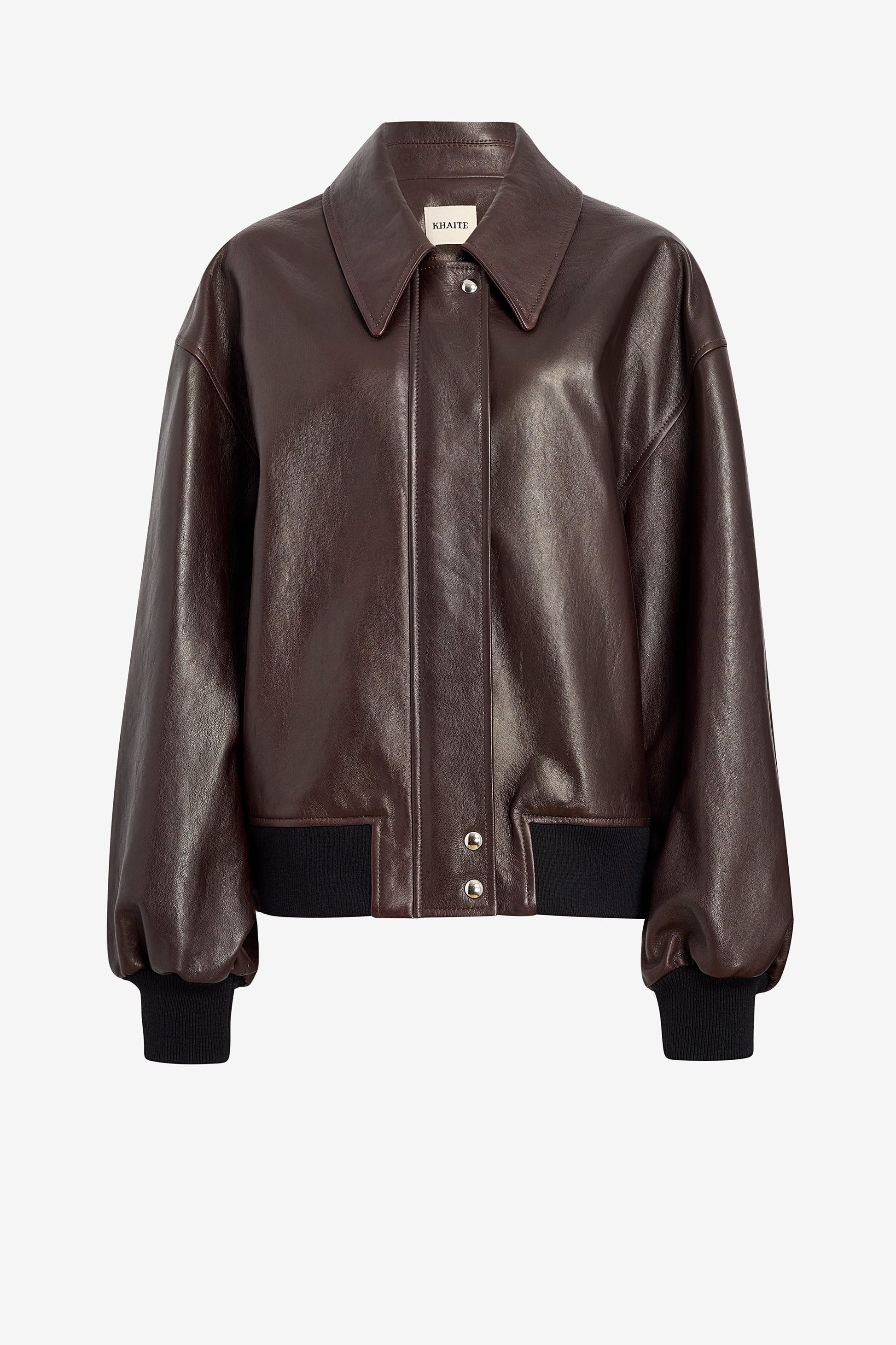 Lederjacke Shelman in Dark BrownKhaite - Anita Hass