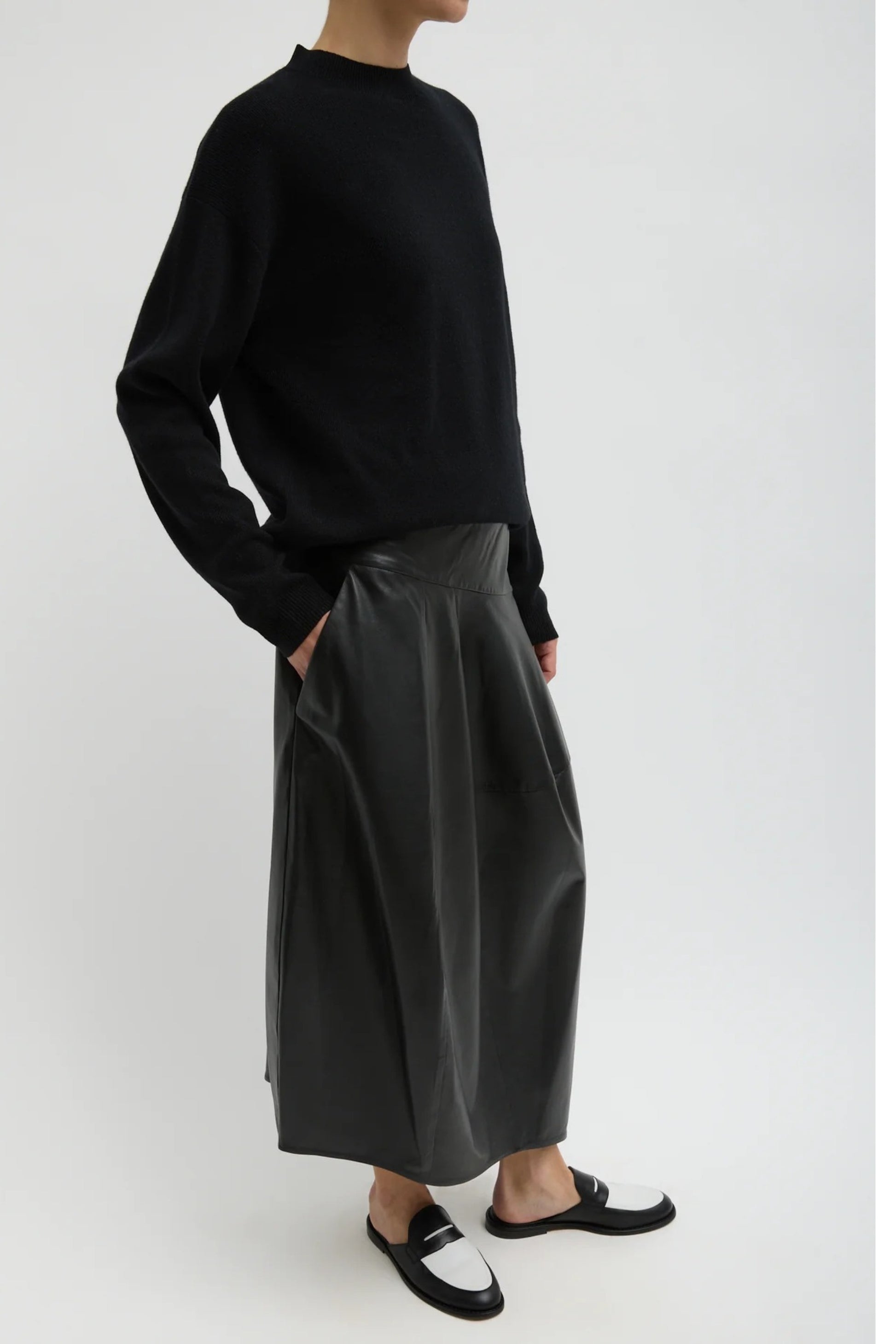 Lederrock Balloon in SchwarzTibi - Anita Hass