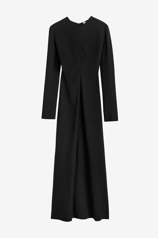 Kleid Slouch Waist in SchwarzToteme - Anita Hass