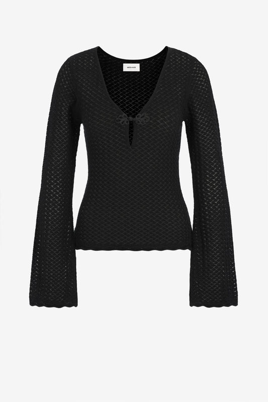 Longsleeve Beach Flirt in SchwarzAnita Hass - Anita Hass