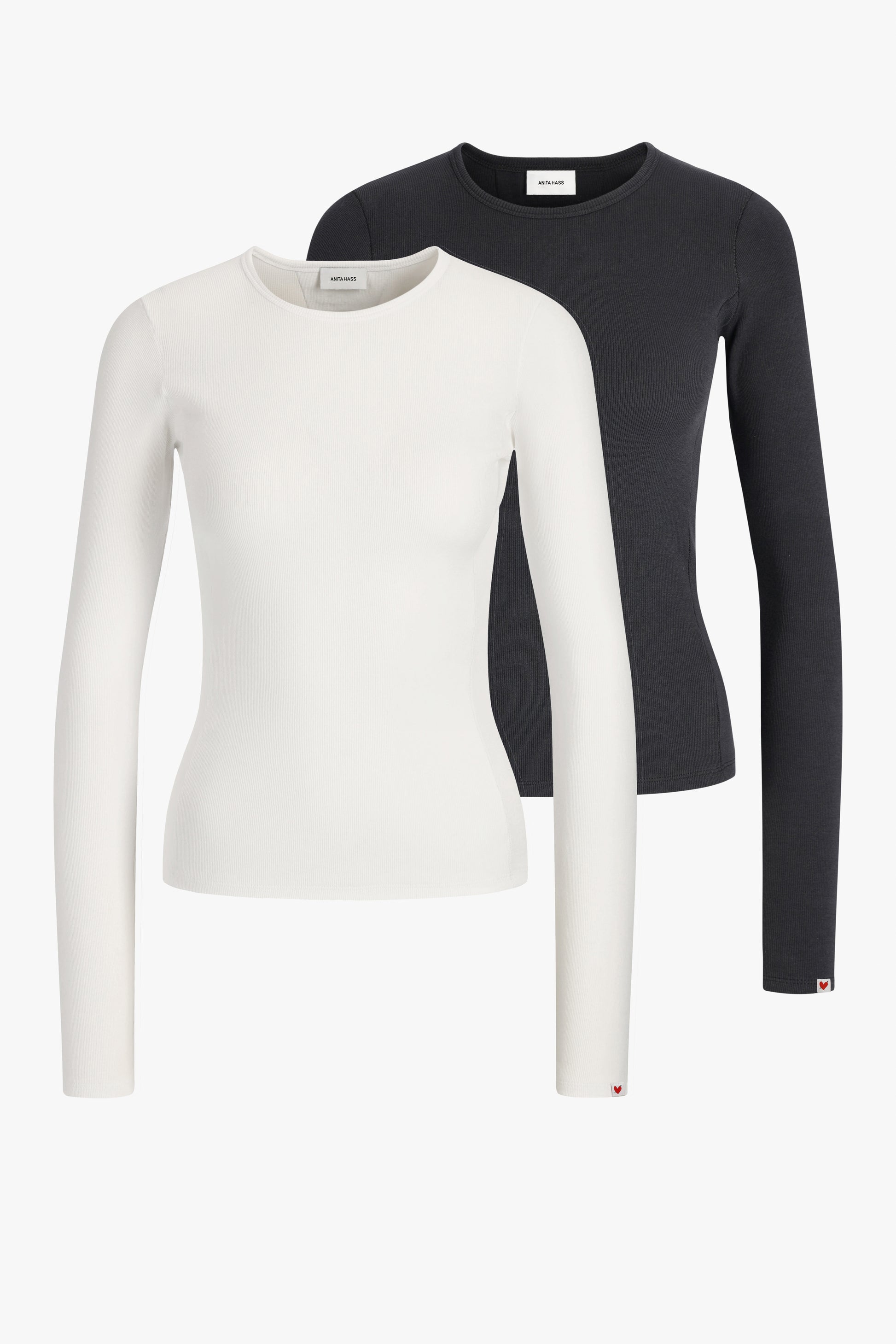 Longsleeve Set Splash in Weiß/SchwarzAnita Hass - Anita Hass