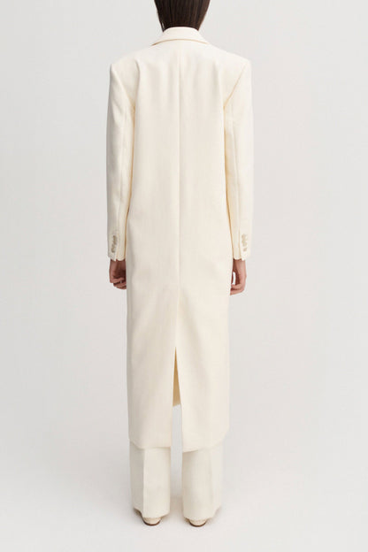 Margot long blazer in cream