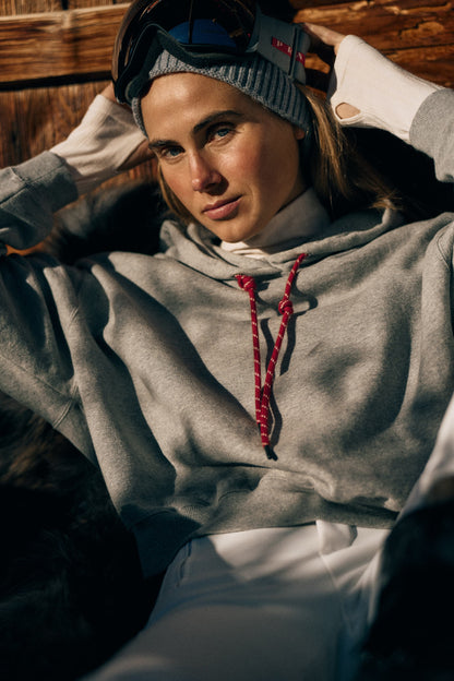 Hoodie Crystal in Melange GreyAnita Hass - Anita Hass