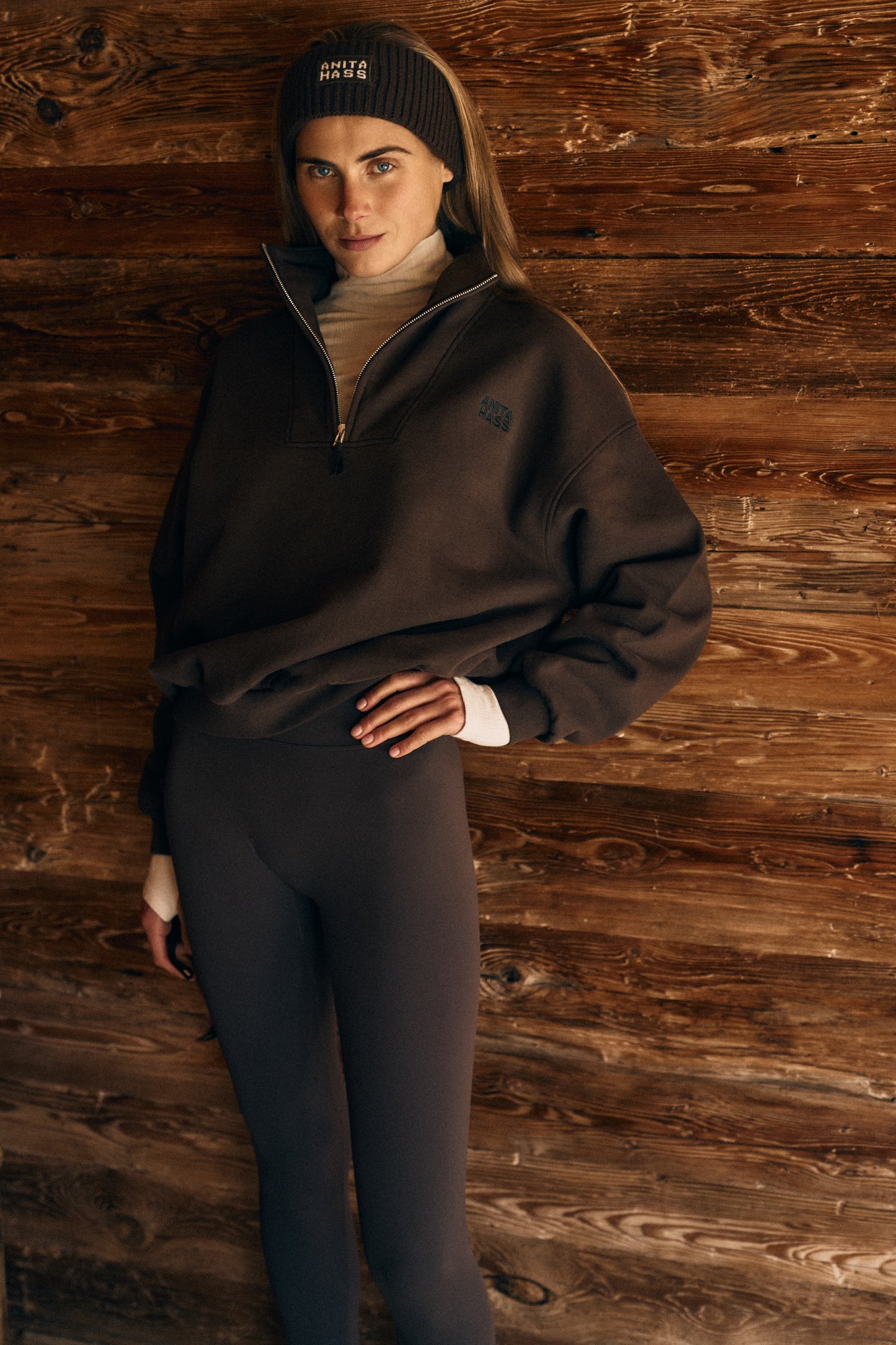 Sweatshirt Storm in Brown