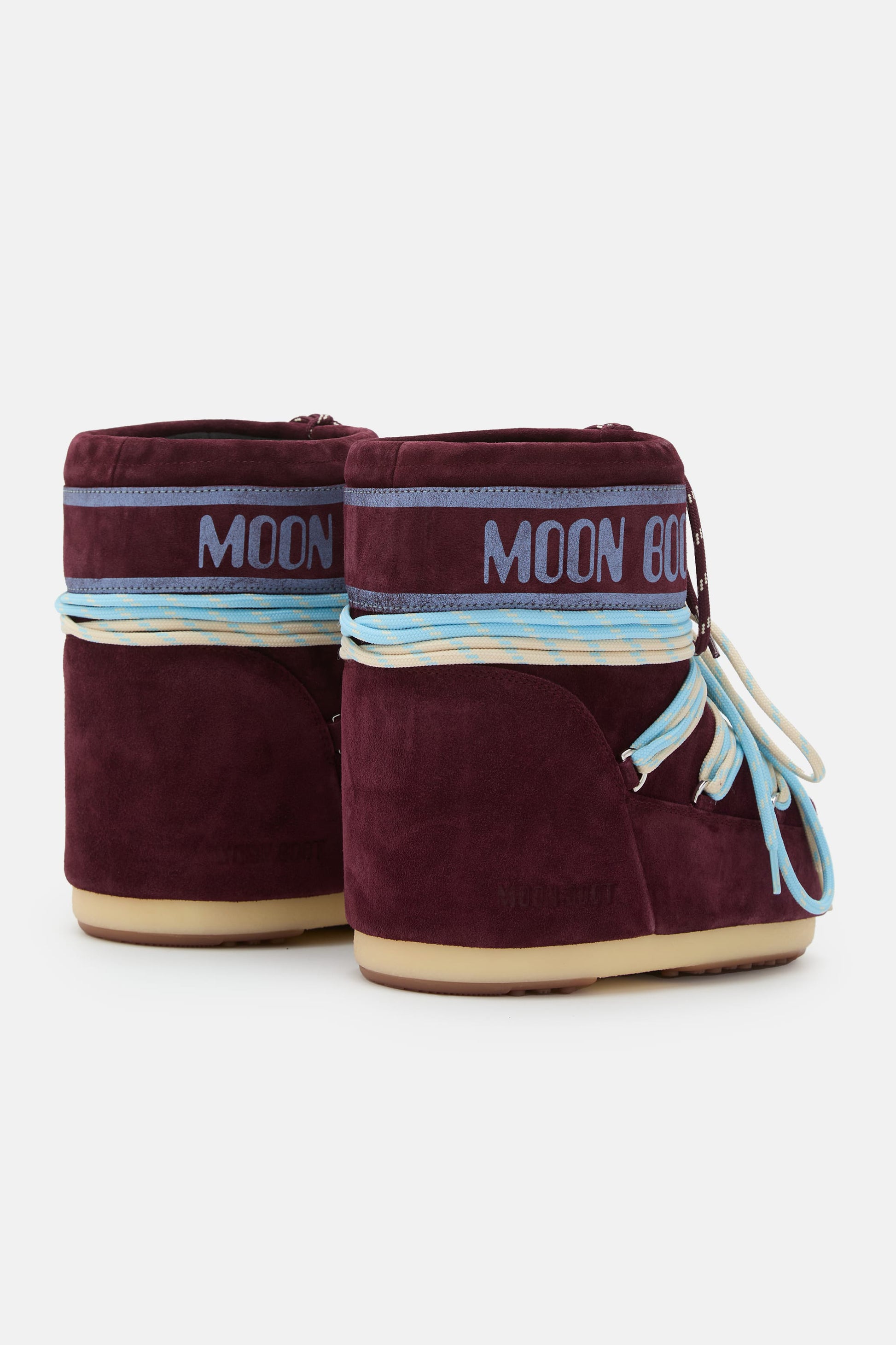 Moon Boot Icon Low Suede in BurgundyMoon Boot - Anita Hass