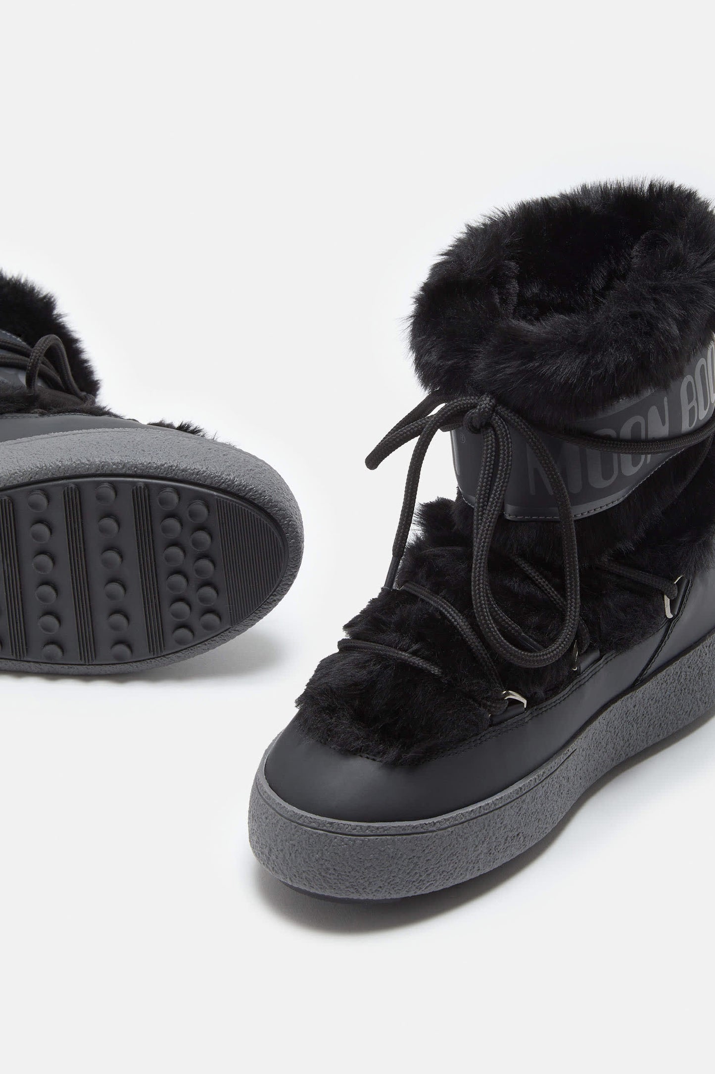 Moon Boot LTrack Faux Fur in SchwarzMoon Boot - Anita Hass