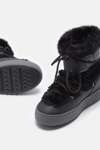 Moon Boot LTrack Faux Fur in SchwarzMoon Boot - Anita Hass