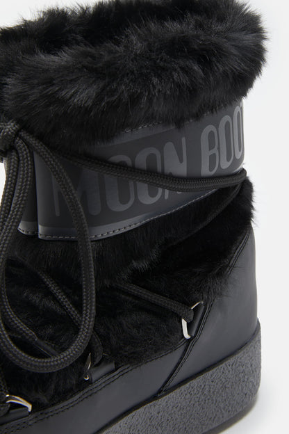 Moon Boot LTrack Faux Fur in SchwarzMoon Boot - Anita Hass