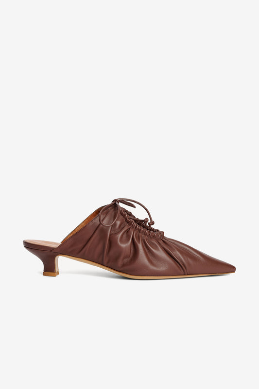 Mules Masey in Dark Brownby Malene Birger - Anita Hass