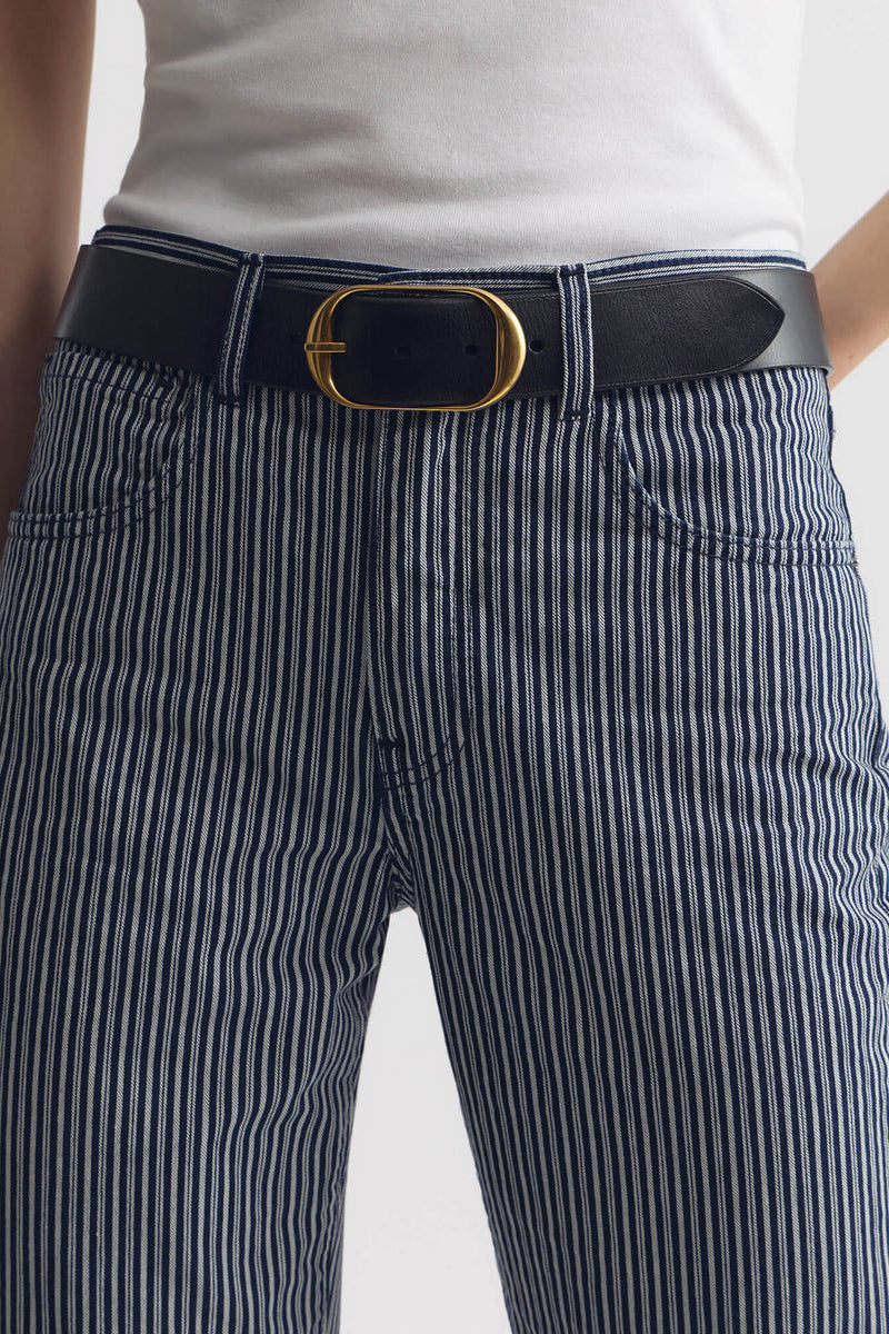Celia jeans in Railroad Striped
