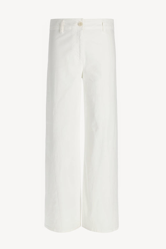 Pantaloni Megan in bianco