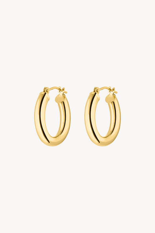 Hoops Essential Small in GoldNina Kastens Jewelry - Anita Hass