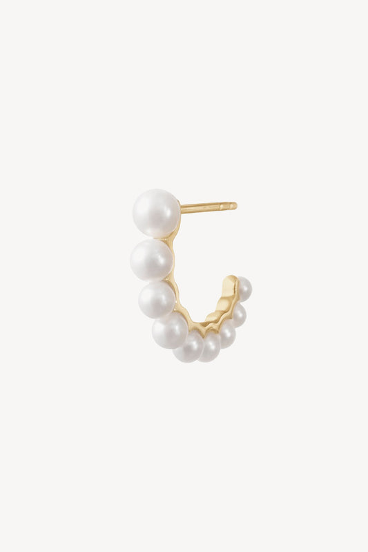 Earring Petit Boucle de Perle