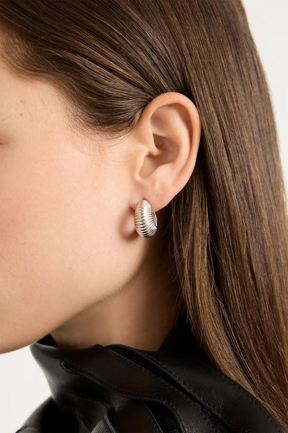 Earrings The Mali in silver