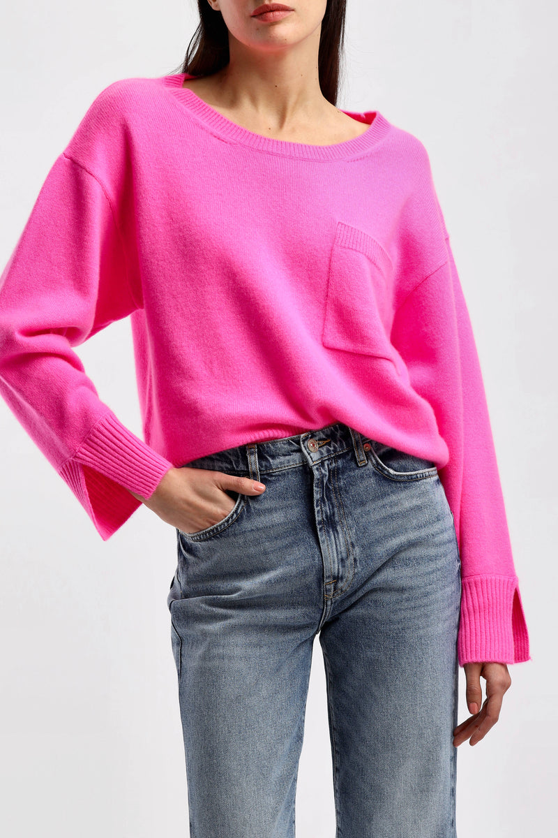 Pullover Pocket in Neon PinkLadneri - Anita Hass