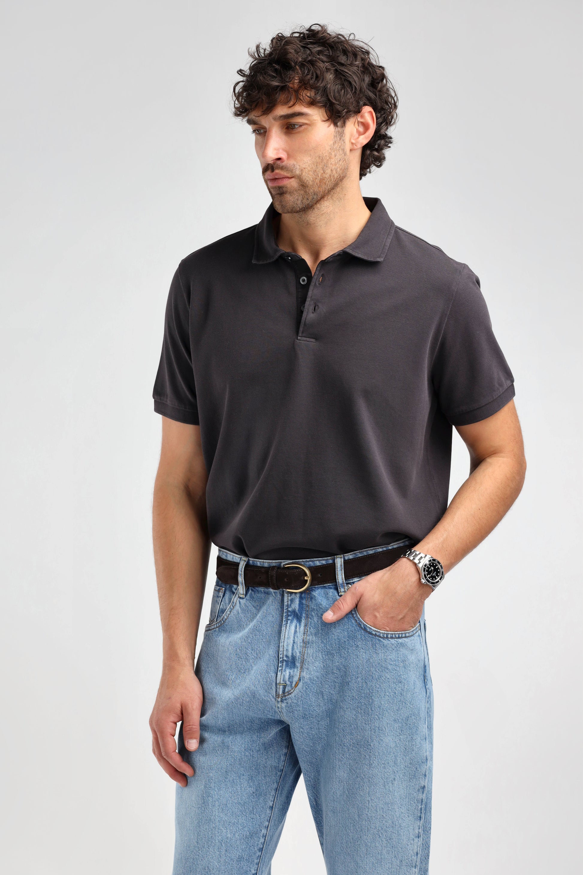 Polo Sonny in MoccaLadneri Men - Anita Hass