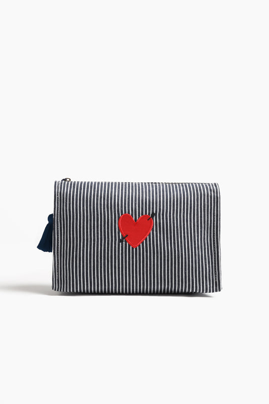 Pouch Treasure in Blau/WeißAnita Hass - Anita Hass
