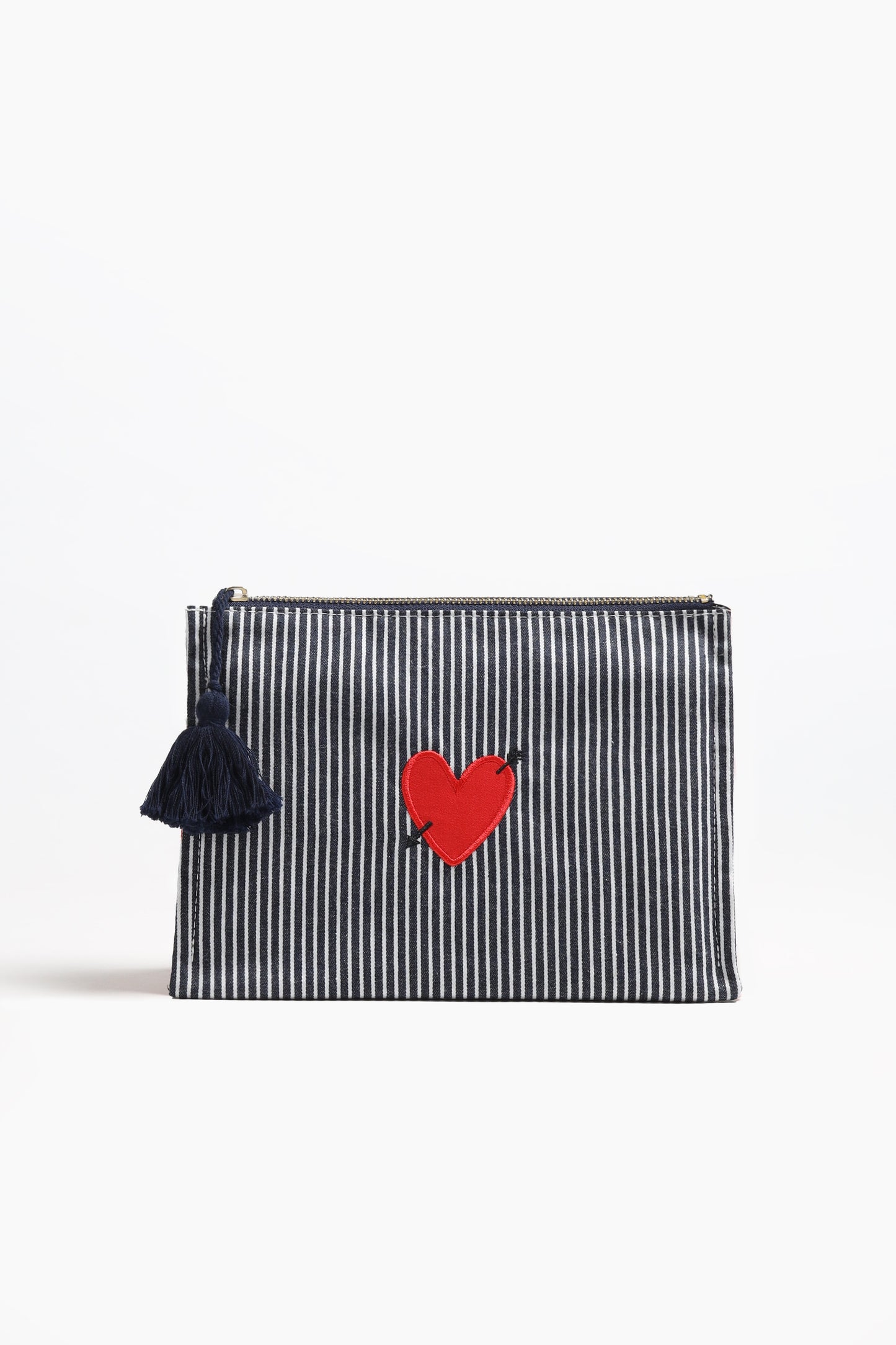 Pouch Treasure in Blau/WeißAnita Hass - Anita Hass