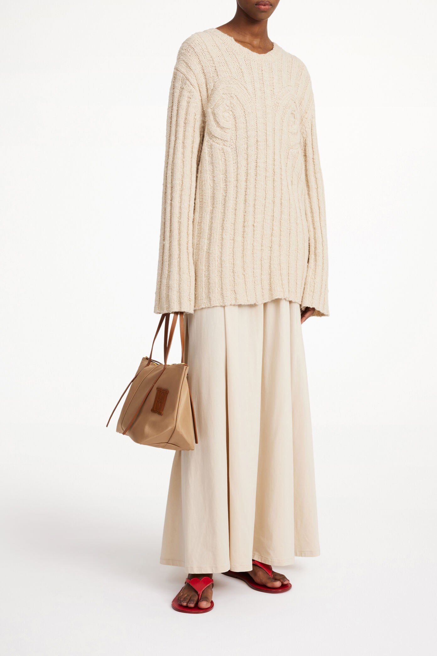 Pullover Cirra in Oyster Greyby Malene Birger - Anita Hass