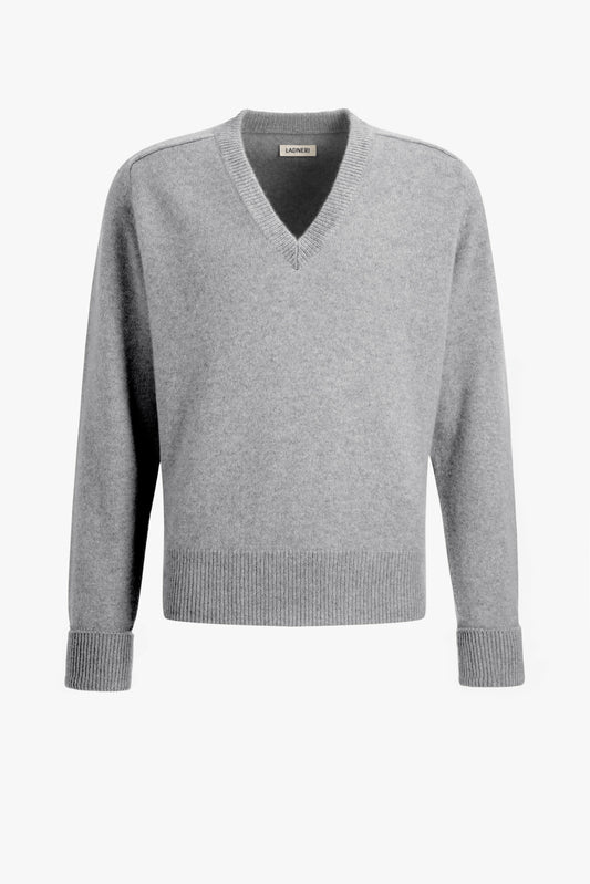 Pullover Joey in Mid Grey MelangeLadneri - Anita Hass