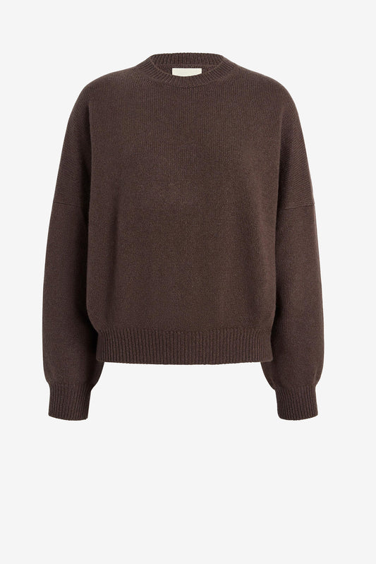 Pullover Margaux in Coffee