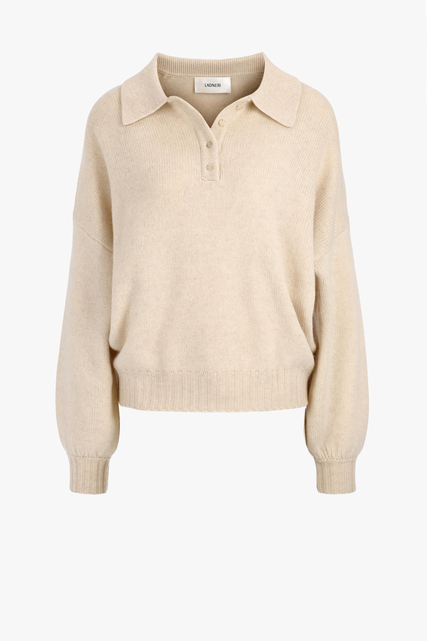 Strickpolo Nia in EcruLadneri - Anita Hass