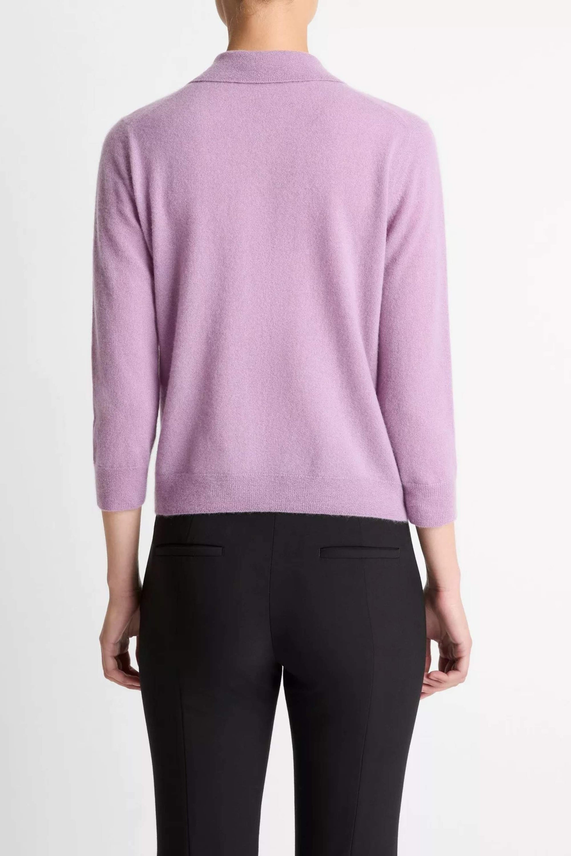 Pullover Polo in MulberryVince - Anita Hass