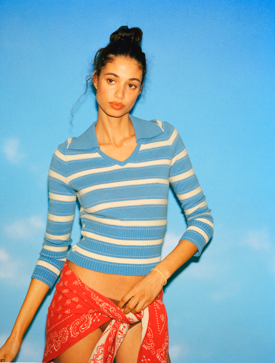 Pullover Port Polo in Sail