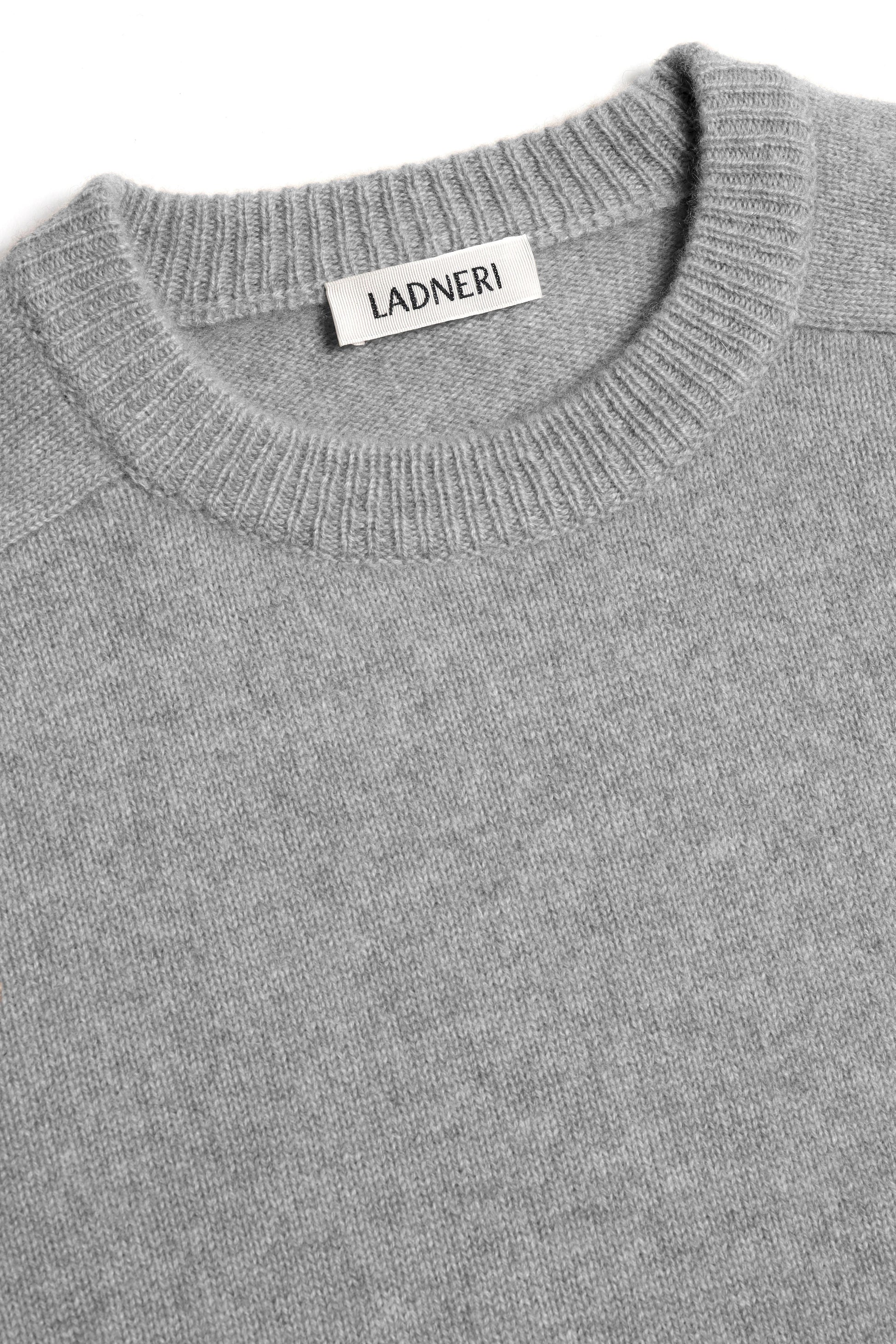 Pullover Vincent in Mid Grey MelangeLadneri Men - Anita Hass