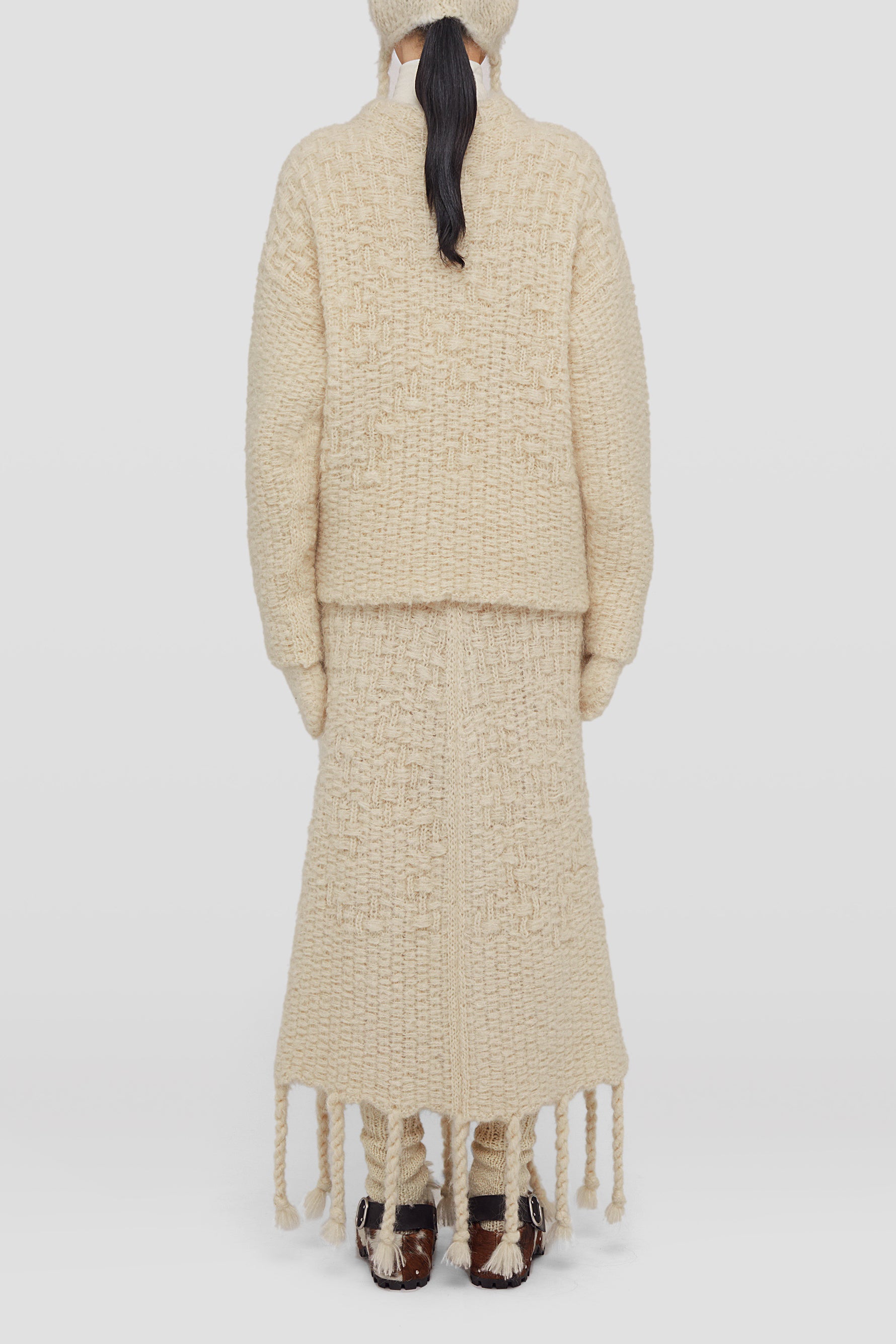 Pullover in ChalkJil Sander - Anita Hass