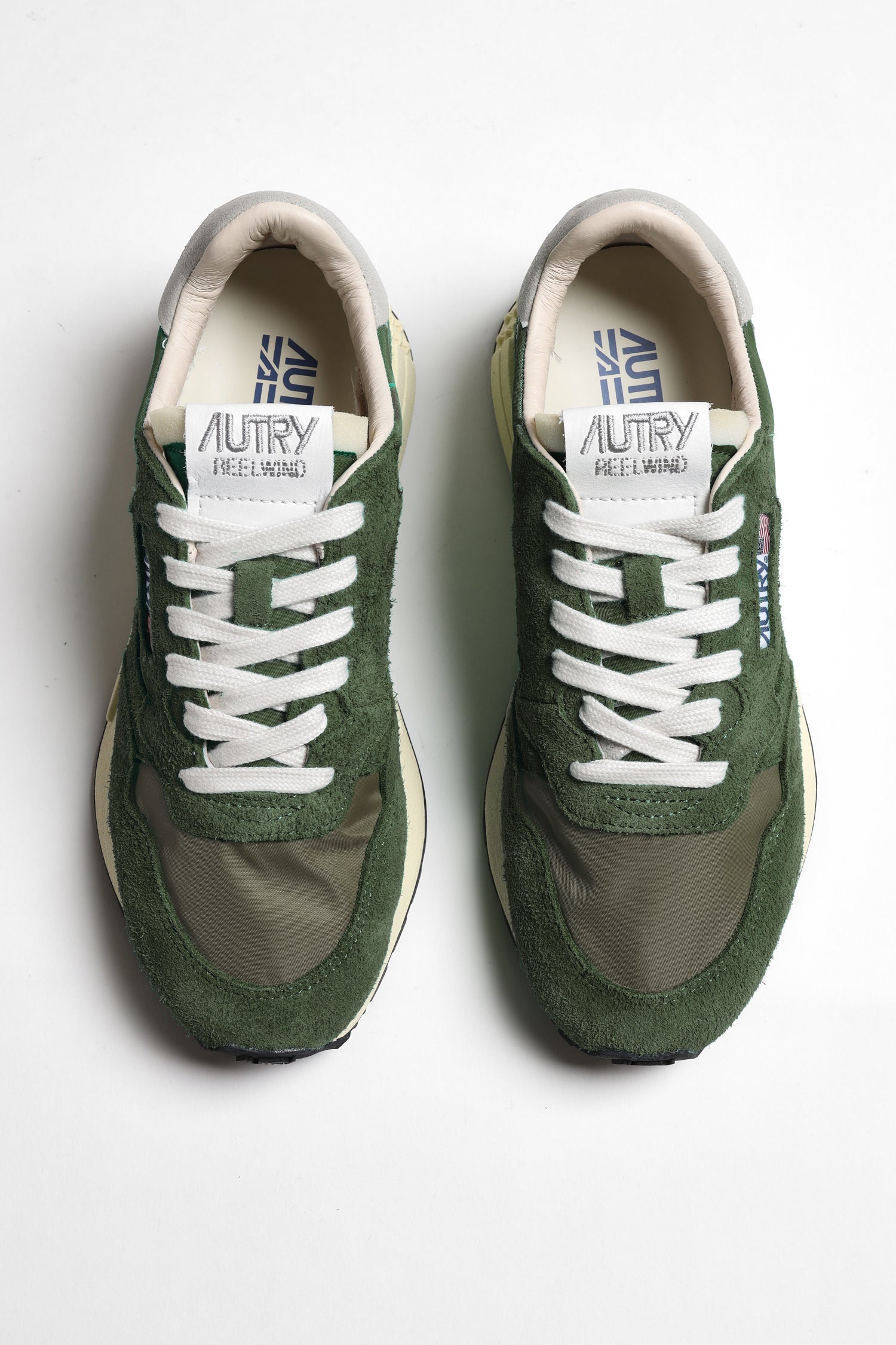 Sneaker Reelwind in Cracked White/GreenAutry - Anita Hass