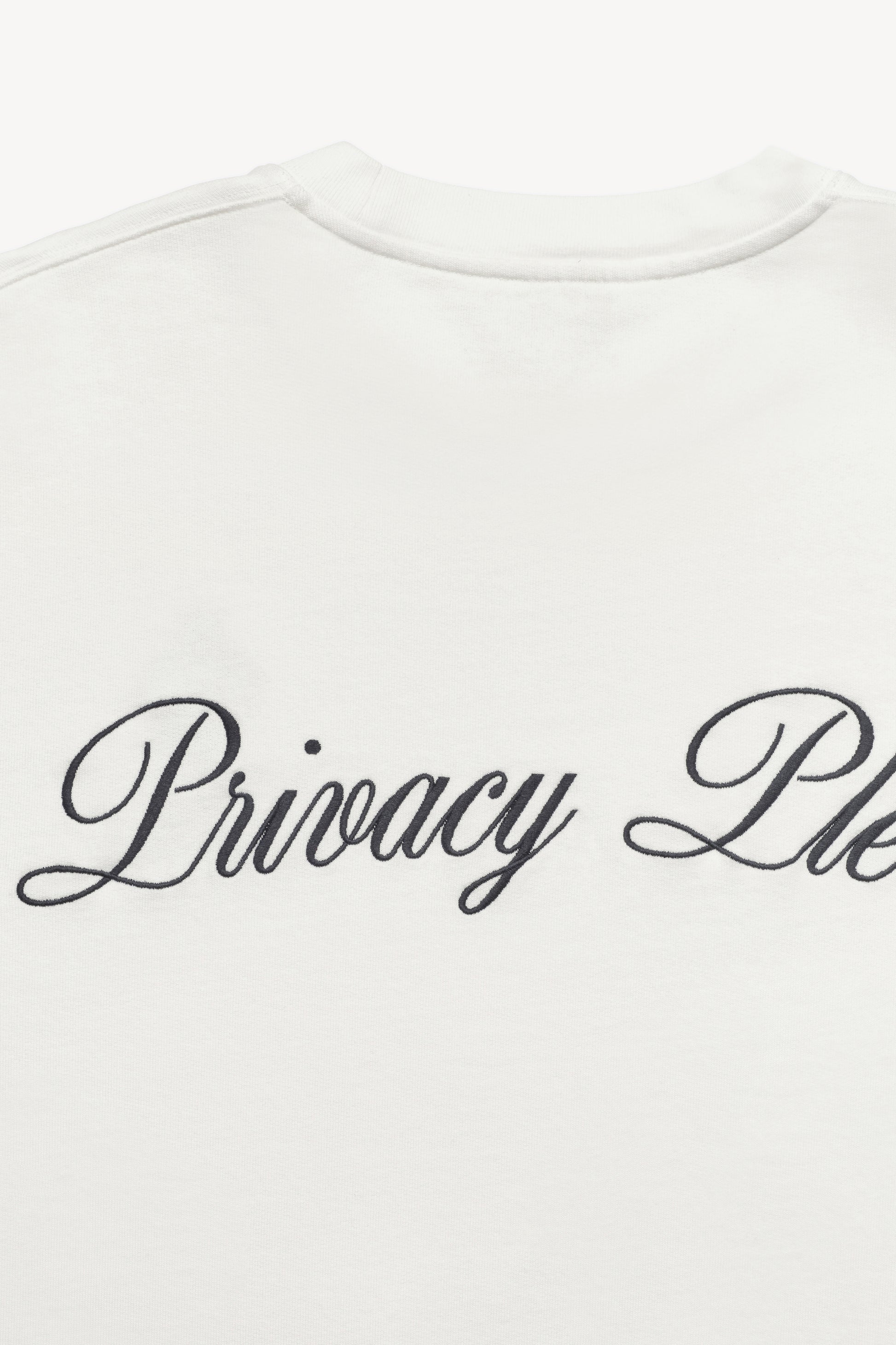 Sweatshirt Privacy Please in WeißFrame x Ritz Paris - Anita Hass