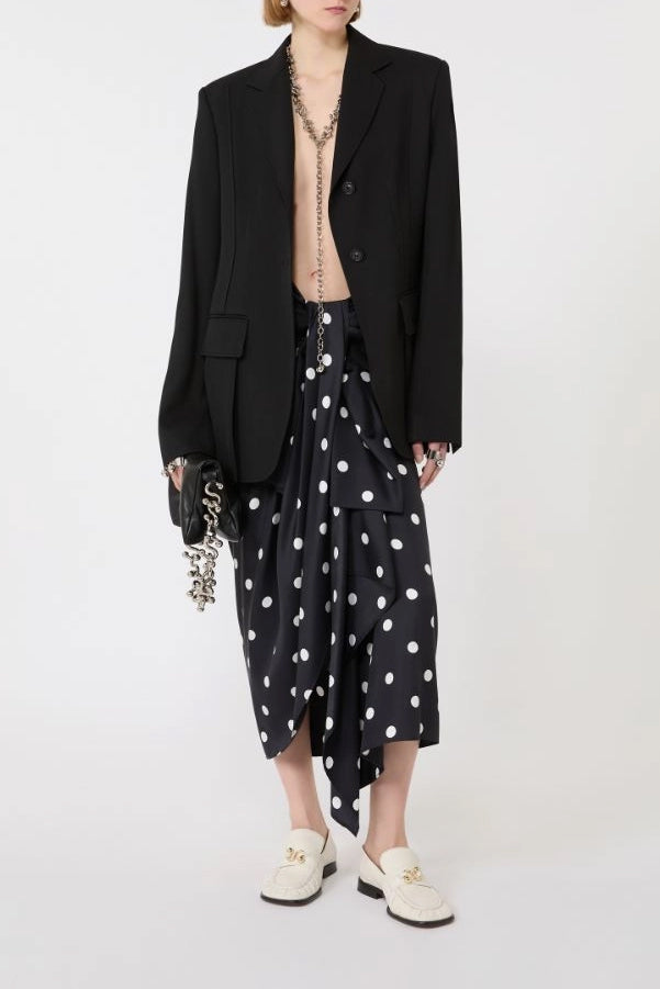 Skirt Gentile in Black Dots